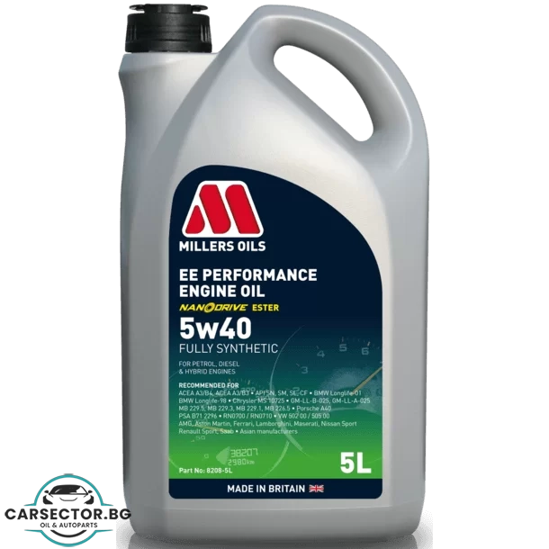 Двигателно масло EE Performance 5w40 5L