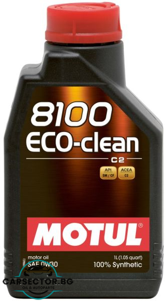 Двигателно масло Motul 8100 ECO-CLEAN 0W30 1L