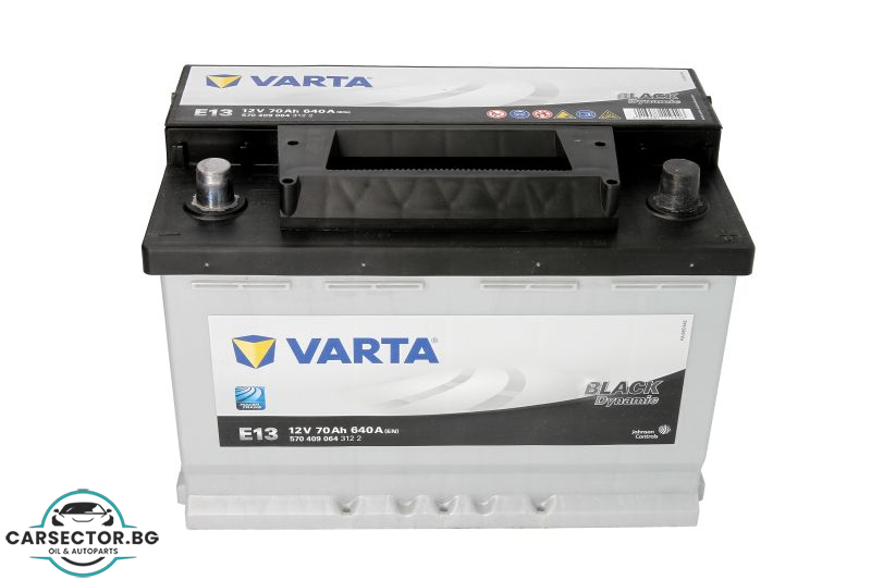 Акумулатор VARTA Black Dynamic 70Ah 640A 