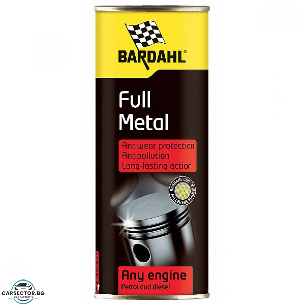 Bardahl – FULL METAL – Възстановява метала в двигателя 0.400л