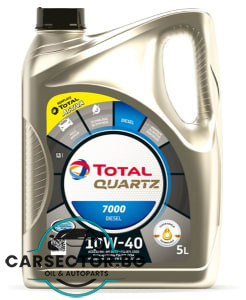 Двигателно масло TOTAL QUARTZ 7000 DIESEL 10W40 5L