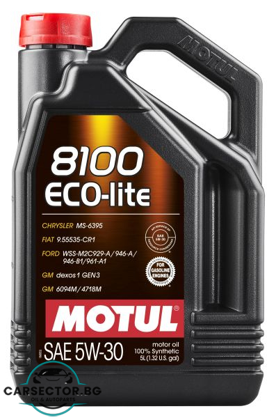 Двигателно масло Motul 8100 ECO-LITE 5W30 5L