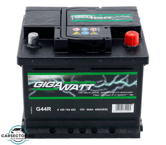 Акумулатор Gigawatt 44AH 440A 