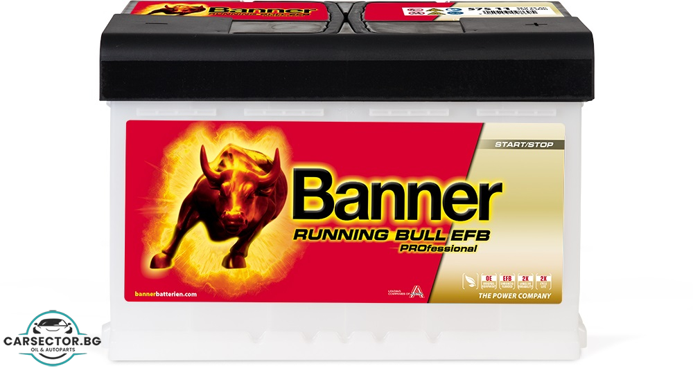 Акумулатор Banner Running Bull EFB Pro 75AH 700A