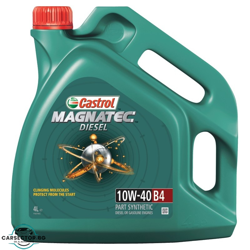 Двигателно масло Castrol MAGNATEC DIESEL 10W40 4L