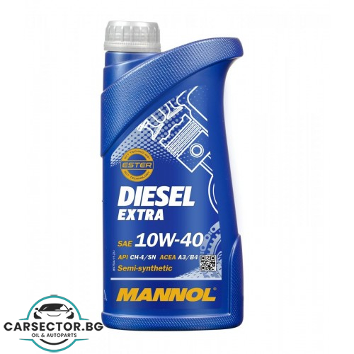 Двигателно масло MANNOL - DIESEL EXTRA 10W40 - 1л.