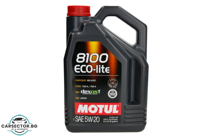 Двигателно масло Motul 8100 ECO-LITE 5W20 5L