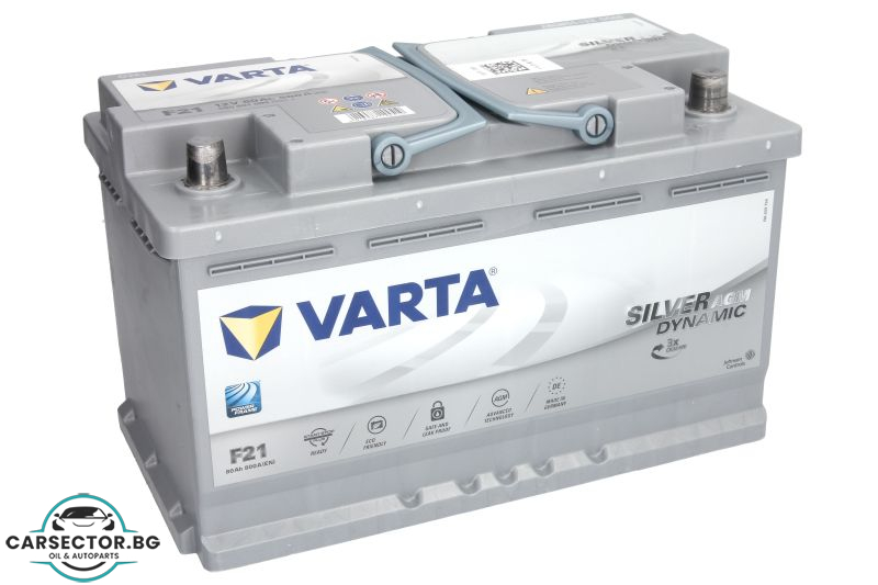 Акумулатор VARTA AGM 80Ah 800A