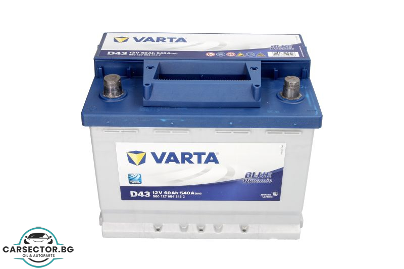 Акумулатор VARTA Blue Dynamic 60Ah 540A 