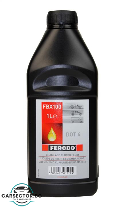 Спирачна течност DOT 4 FERODO FBX100 1L