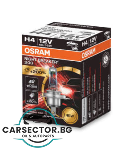 Крушка OSRAM H4 Night Breaker 200