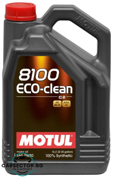 Двигателно масло Motul 8100 ECO-CLEAN 0W30 5L