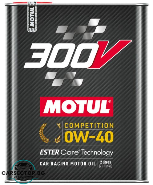 Двигателно масло Motul 300V 0W40 2L