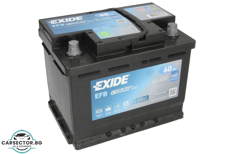 Exide EFB Start&Stop 60Ah 640A