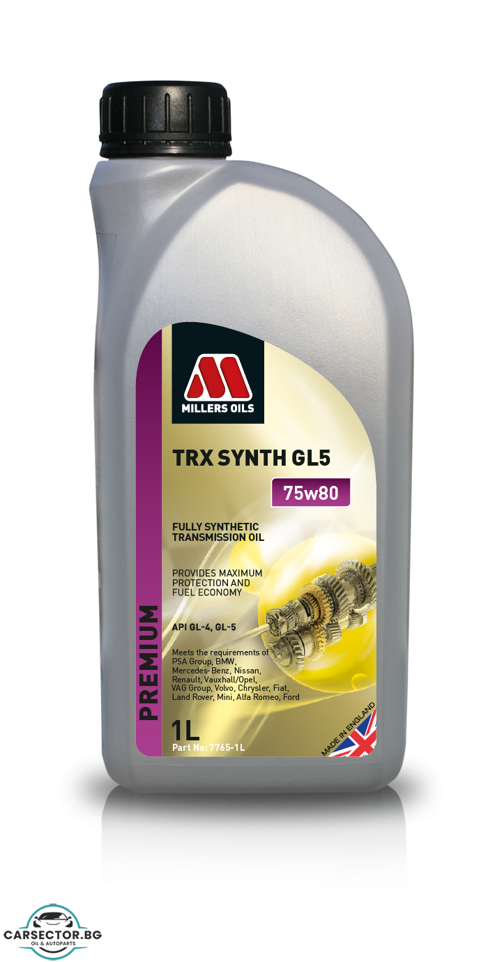 TRX Synth 75w80 GL5 Transmission Oil 1L