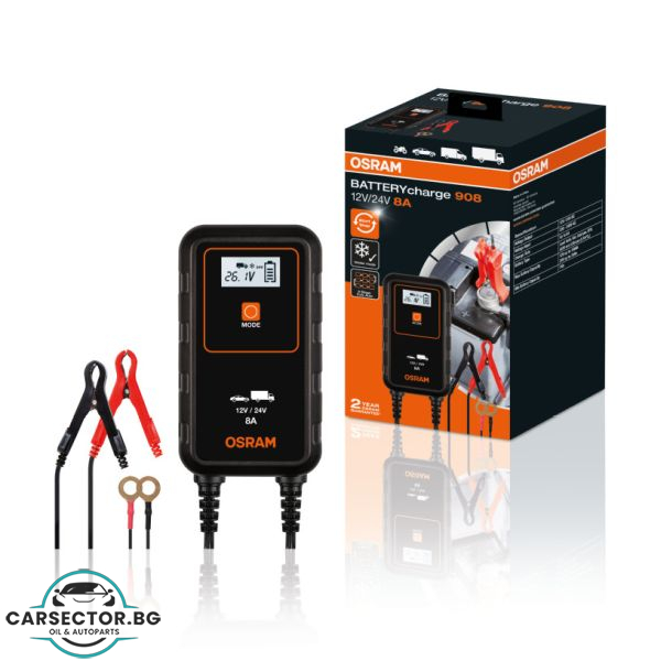 Зарядно за акумулатор OSRAM BATTERY CHARGE 908 - 8А