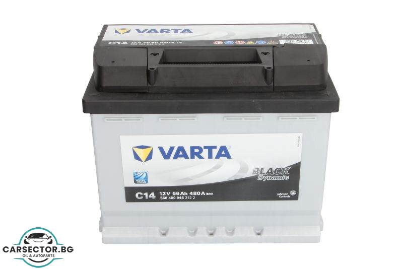 Акумулатор VARTA Black Dynamic 56Ah 480A